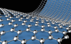 Illustration of the atomic structure of graphene