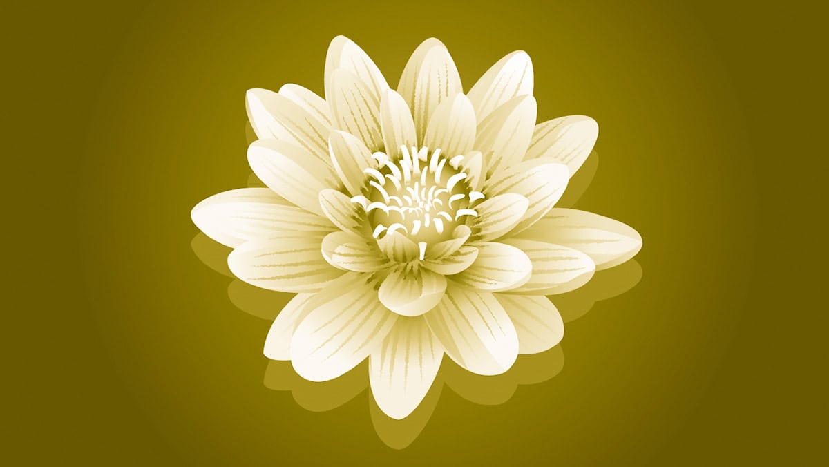 Word flower puzzle no. 4