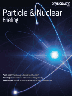 Front cover of the 2026 particle and nuclear breifing