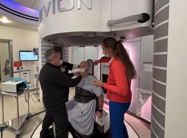 Compact S250-FIT proton therapy system