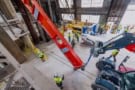 Steel beam at US neutrino facility