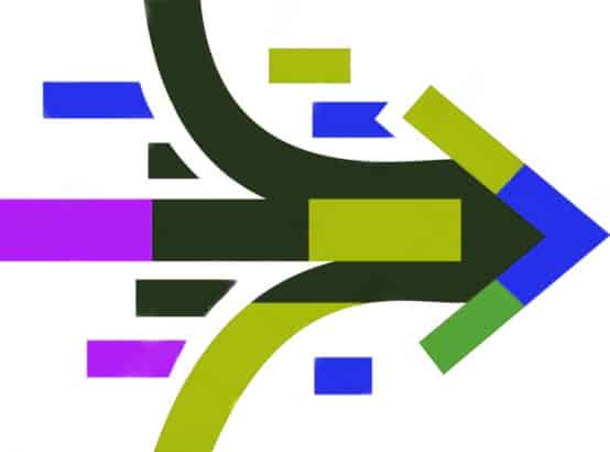 Colourful arrows