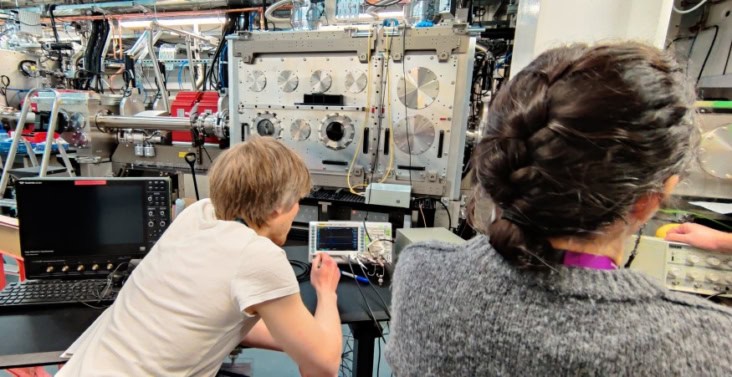 HALHF@CLARA scientists at work