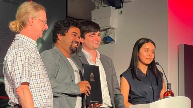 presentation of the qBIG award