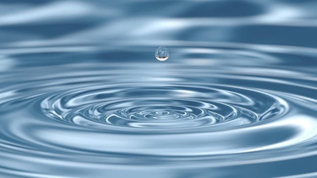 Water ripple pattern