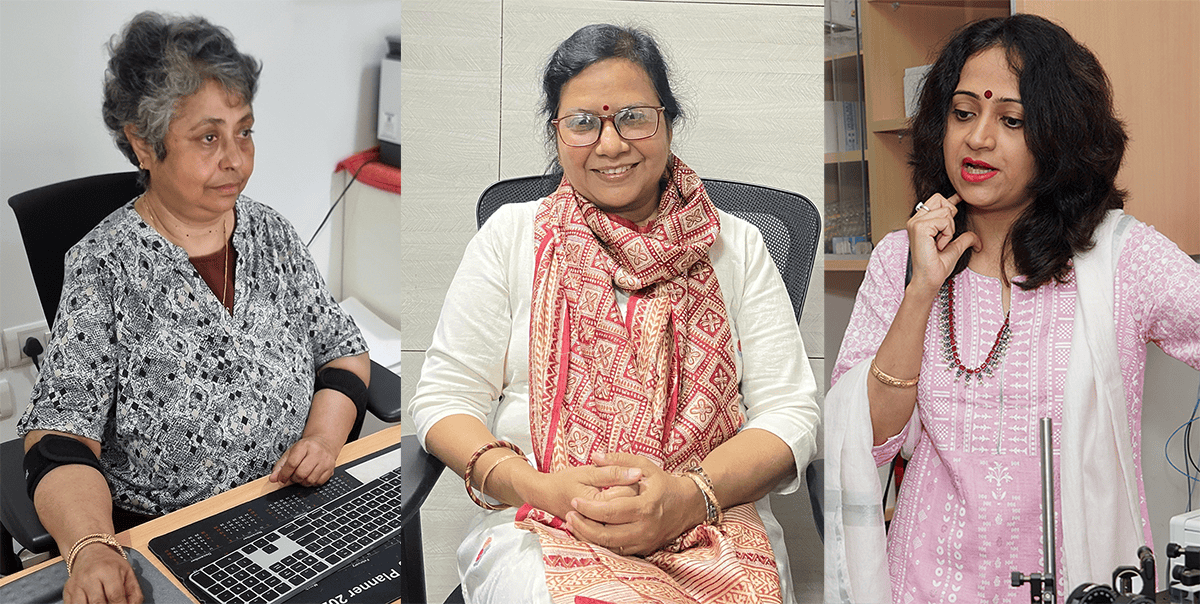 Kaveri Hukku, Asima Pradhan and Urbasi Sinha