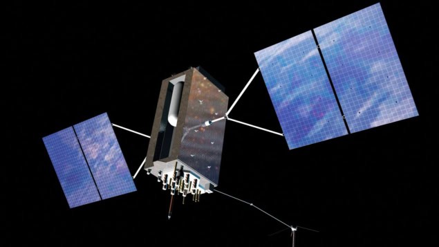 Illustration of a GPS satellite
