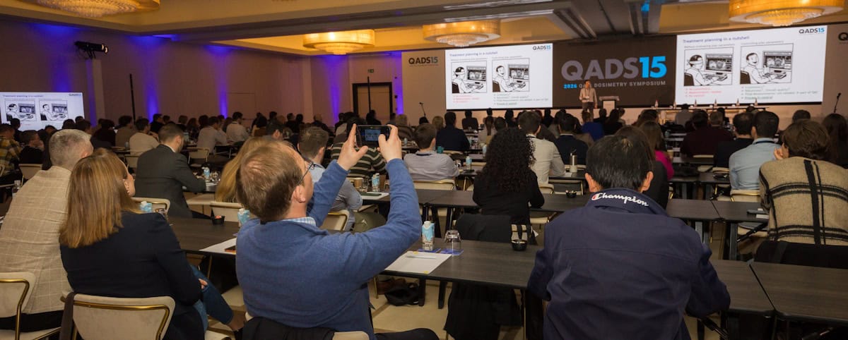 Delegates attending the QADS15 debate