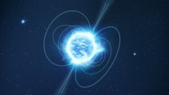 Artist’s impression of a magnetar.