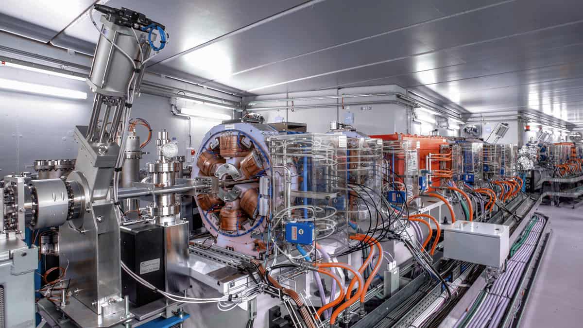 Storage ring of Spain’s ALBA synchrotron light source