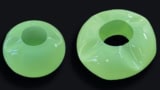 Photo of a structure with topologically-induced dimples