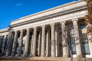 A building at the Massachusetts Institute of Technology
