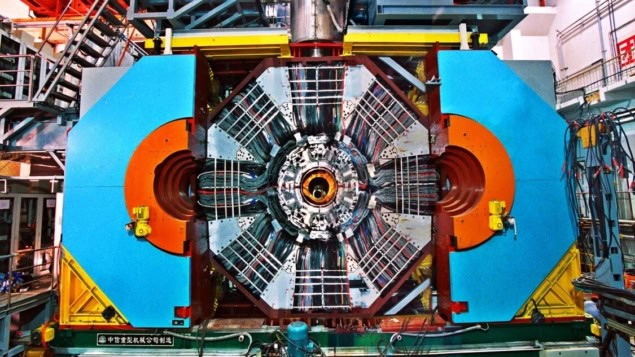 Photograph of the BESIII detector