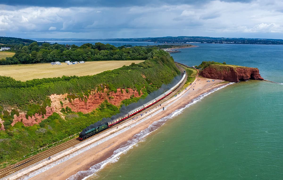 Did space weather delay a train in 1841?