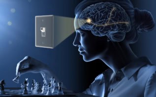 Optogenetics illustration