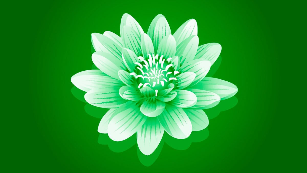 Word flower puzzle no. 9